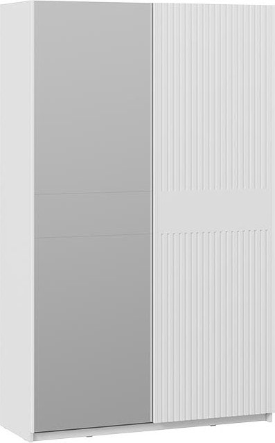 

Шкаф-купе Трия Оскар Хилтон Т2 1400 271061 (ручка белая/белый снег/белый матовый)