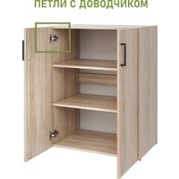 Шкаф распашной Mio Tesoro Tandem 2D (дуб сонома)