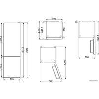 Холодильник Smeg FC202PXNE