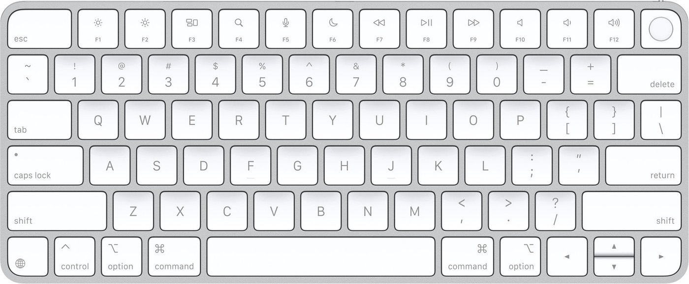 Клавиатура Apple Magic Keyboard USB-C MXCK3ZA/A (с Touch ID, с белыми клавишами, раскладка US English)