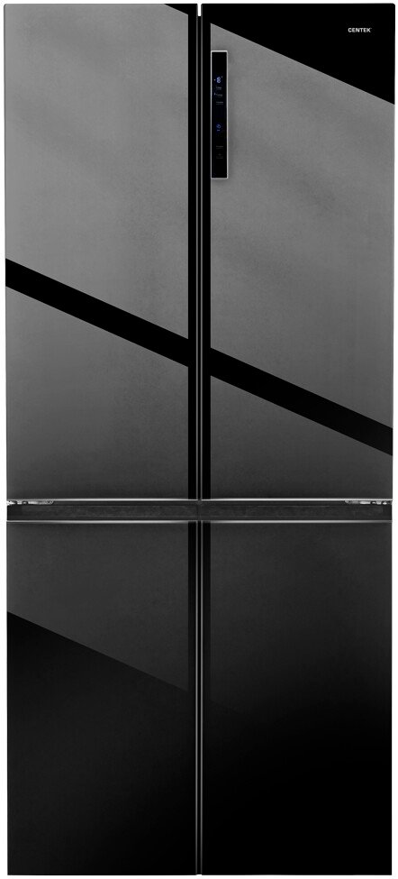 Четырёхдверный холодильник CENTEK CT-1746 Black