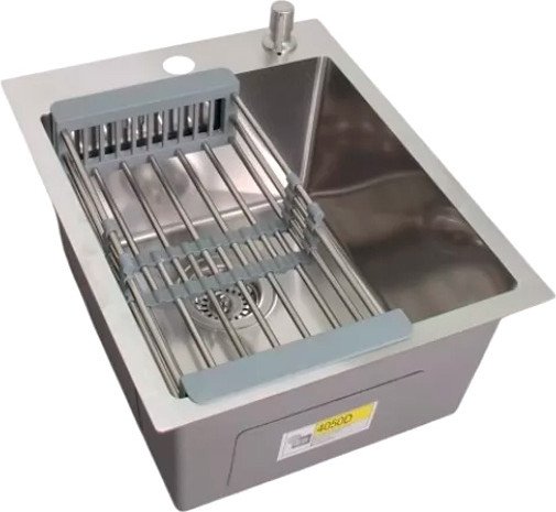 

Кухонная мойка Wisent WS-34050D/GER013 (с сифоном, дозатором и коландером)