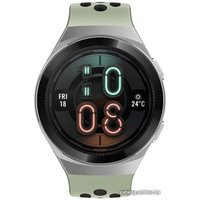 Умные часы Huawei Watch GT 2e Active HCT-B19 (черный/зеленый)