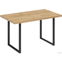 Кухонный стол Soma Tako 36 120x66 (дуб крафт золотой/черный)