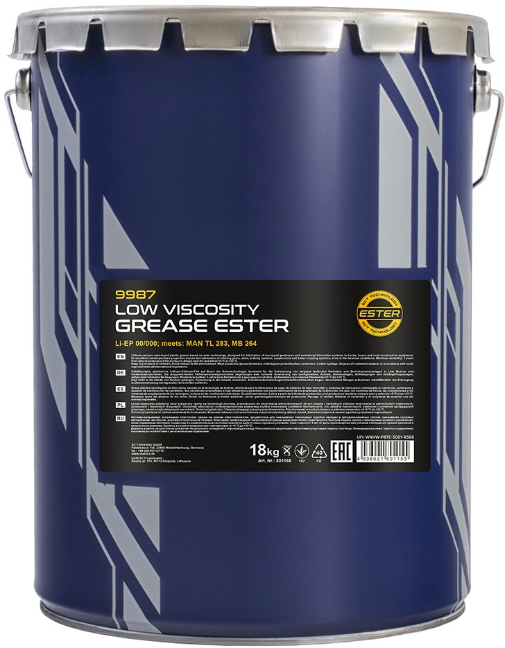 

Mannol Low Viscosity Grease Ester 18кг 9987
