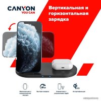 Беспроводное зарядное Canyon WS-202