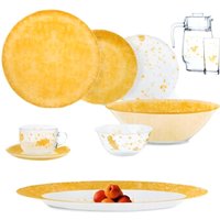 Столовый сервиз Luminarc Simply Mon'd'or Gold&White V3998 (46пр)