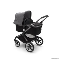 Универсальная коляска Bugaboo Fox 3 (2 в 1, graphite midnight black/grey melange)