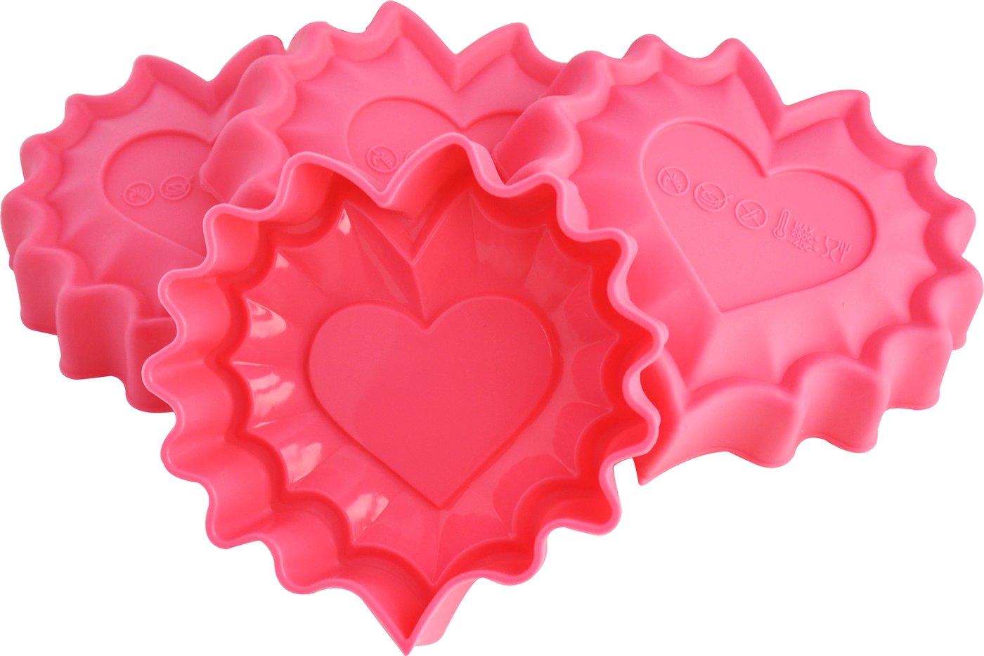 

Форма для выпечки Regent Inox Silicone Валентинки 93-SI-S-13