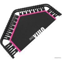 Батут Unix Line FITNESS Pink PRO 130 см