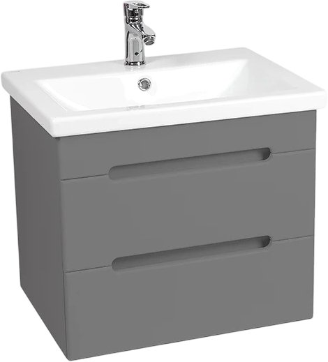 Viant Тумба с умывальником Марсель Como 60 VMAR60COG-T2YP+S-UM-COM60/1-w