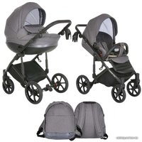 Универсальная коляска Tutis Mimi Style (3 в 1, 059 moonstone)