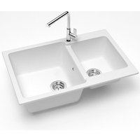 Кухонная мойка MARRBAXX Карельский камень модель 191/G31 (белый)