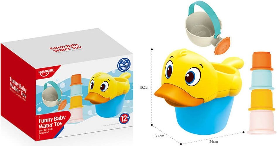 

Набор игрушек для ванной Huanger Уточка HE0276