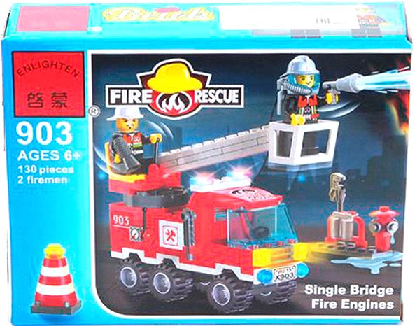 

Конструктор Enlighten Fire Rescue 903