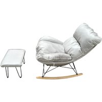 Кресло-качалка Mio Tesoro Монга-2 (серый)