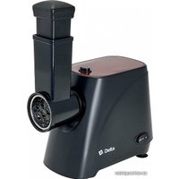 Мясорубка Delta DL-6106M (черный/красный)