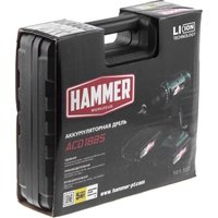 Дрель-шуруповерт Hammer Flex ACD18BS (с 2-мя АКБ, кейс)