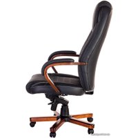 Офисное кресло Бюрократ T-9923MAHOGANY/BLACK (черный)