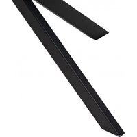 Кухонный стол Мебель Импэкс Leset Капри (антрацит/черный)