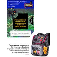 Школьный рюкзак SkyName 2114 + брелок мишка