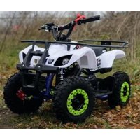 Квадроцикл AVM Grizlik 49 Max (белый)