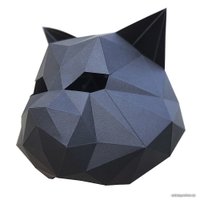 PaperCraft PAPERRAZ Маска Кошка (черный) в Могилеве