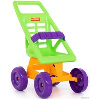 Коляска для кукол Полесье Кэти №1 43559 (фиолетовый/желтый/зеленый)