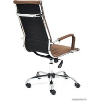 Офисное кресло TetChair Urban (флок, коричневый 6)