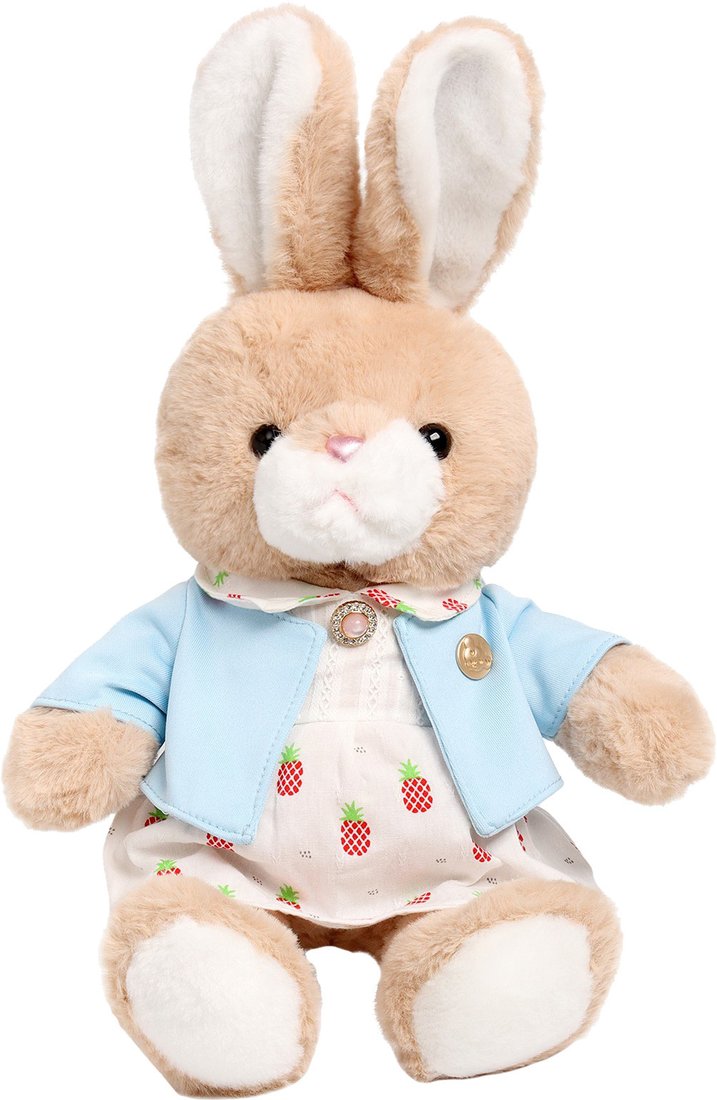 

Классическая игрушка Milo Toys Little Friend Зайка в платье и голубой кофточке 9905658