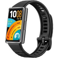 Фитнес-браслет Huawei Band 11 Pro (черный, с черным силиконовым ремешком, международная версия)