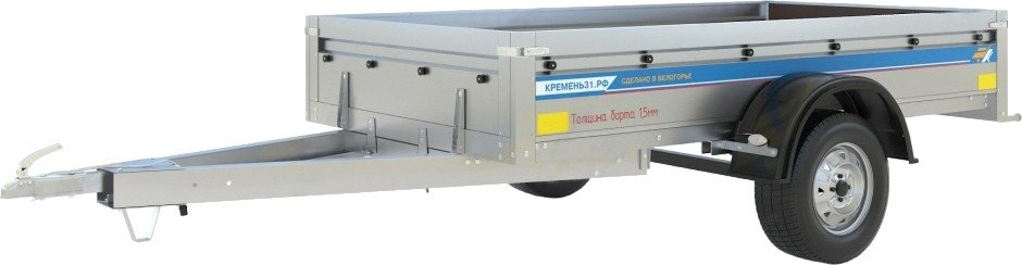

Одноосный прицеп Кремень Бизнес 2.5x1.6м