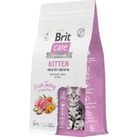 Сухой корм для кошек Brit care Superpremium Kitten с индейкой для котят, беременных и кормящих кошек (здоровый рост) 1.5 кг