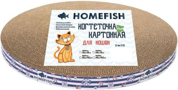 

Когтеточка Homefish С кошачьей мятой средняя 80759