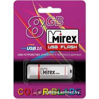 USB Flash Mirex KNIGHT WHITE 8GB (13600-FMUKWH08)