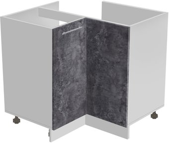 Шкаф напольный Артём-Мебель Угловой 900x900мм СН-114.93 (ДСП бетон спаркс)