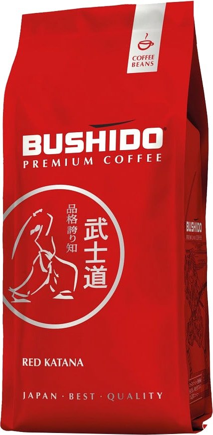 

Кофе BUSHIDO Red Katana зерновой 227 г