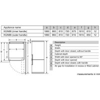 Холодильник Bosch Serie 6 KGN86AIDR