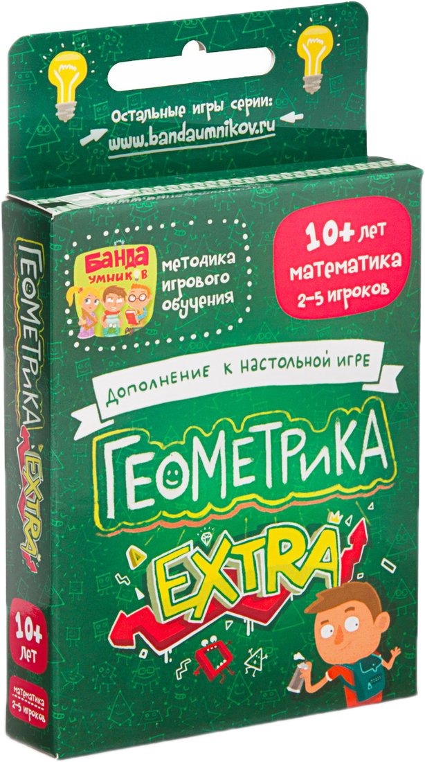 

Настольная игра Банда умников Геометрика EXTRA