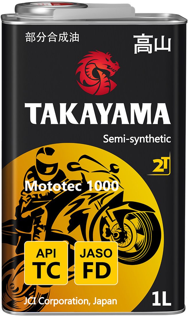 

Моторное масло Takayama Mototec 1000 2T 1л