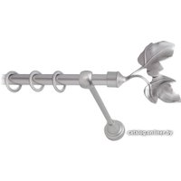 Карниз для штор Lm Decor Лист (сатин, гладкая, 3м 19мм, 1 ряд)