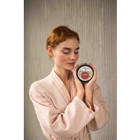  Synergetic Скраб антицеллюлитный Натуральный Солевой Пачули и Ароматный бергамот 300 мл