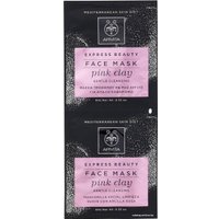APIVITA Маска для лица кремовая с розовой глиной Express Pink Clay (2x8 мл)