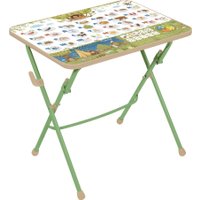 Детский стол Nika СУ1/А2 С азбукой 2