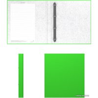Папка-регистратор Erich Krause Neon 35 мм на 4 кольцаx 39061 (зеленый)