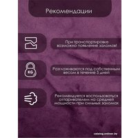 Комплект штор AMI Бархат 1.5x2.7 (2шт, лиловый)