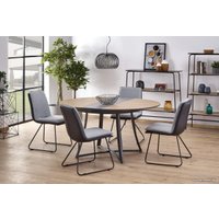 Кухонный стол Halmar Moretti (дуб золотой/черный)