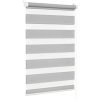 Рулонные шторы Delfa Сантайм День-Ночь Стандарт МКД DN-40605 (34x160, серый)