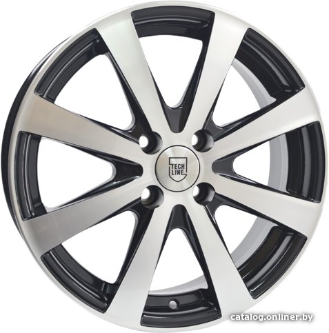 Литые диски TechLine 634 16x6" 4x100мм DIA 67.1мм ET 37мм BD