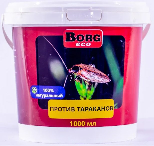

Средство от насекомых Borg Eco против тараканов 1 л